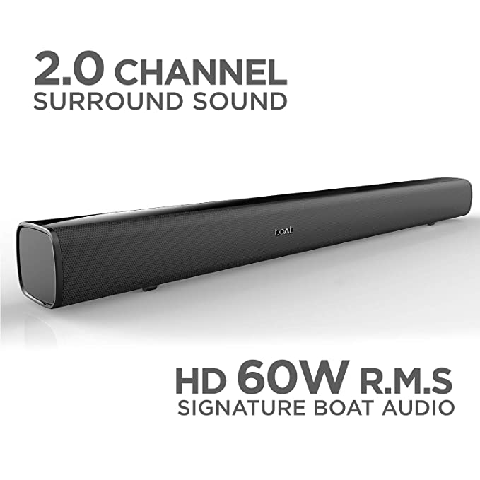 boAt Aavante 1150 (2.0 Channel 60 Watts Signature Sound Technology Sound Bar)